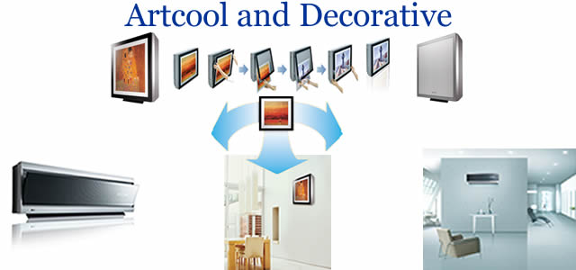 artcool and decorative air conditioning units