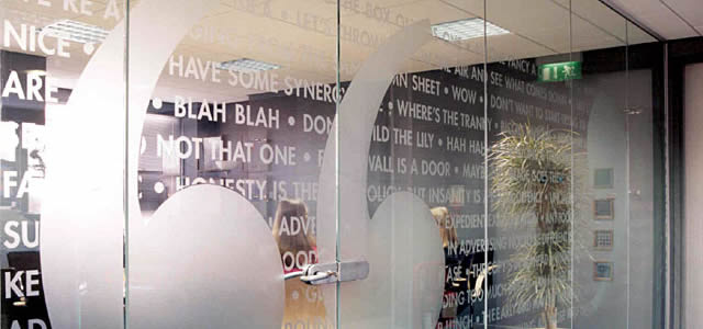 graphics and decorative panels for partitions